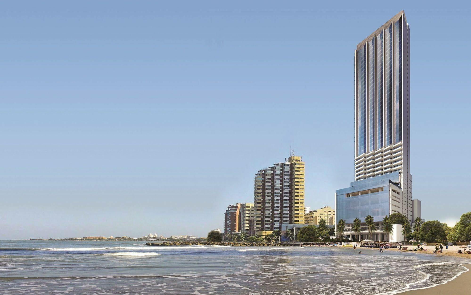 Estelar Cartagena De Indias Hotel Y Centro De Convenciones Buitenkant foto The proposed tower